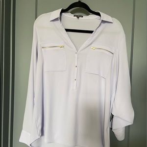 Express | Light purple Button down dress shirt